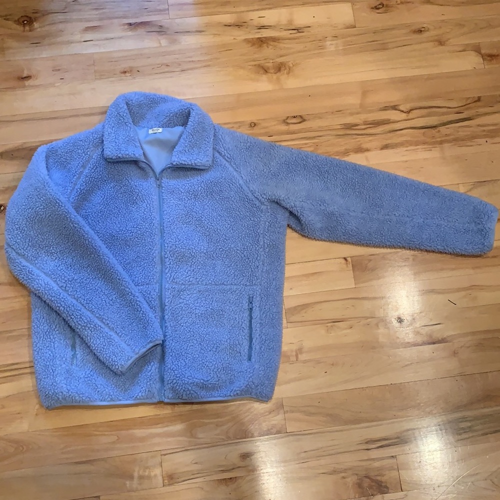 John Galt Light Blue Sherpa